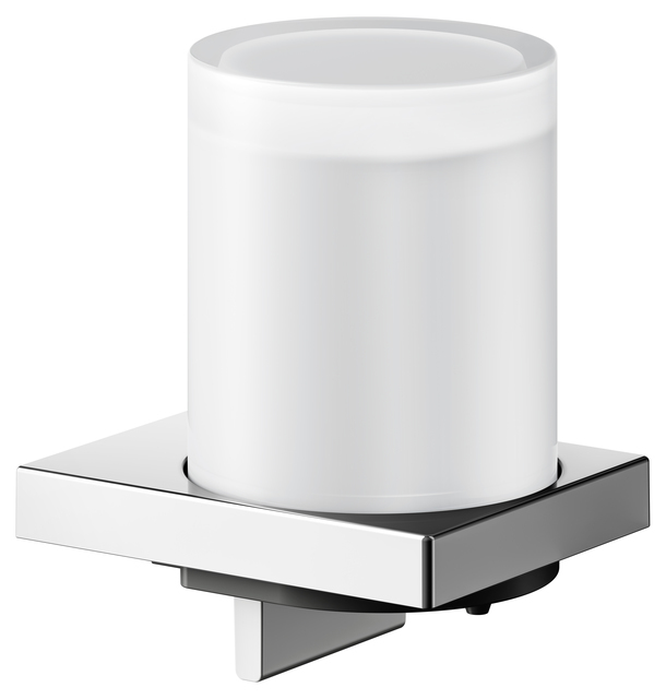 Keuco WC-conjunto de cepillos plan 14964 aluminio de plata-anodizado con uso negro 